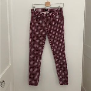 J. Crew Pattern Jeans (Stretch)